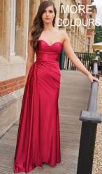 Erin Satin Sash Dress MORE COLOURS